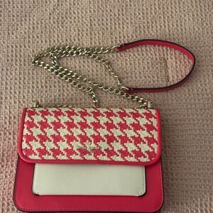 Kate Spade Red and Cream Crossbody Bag